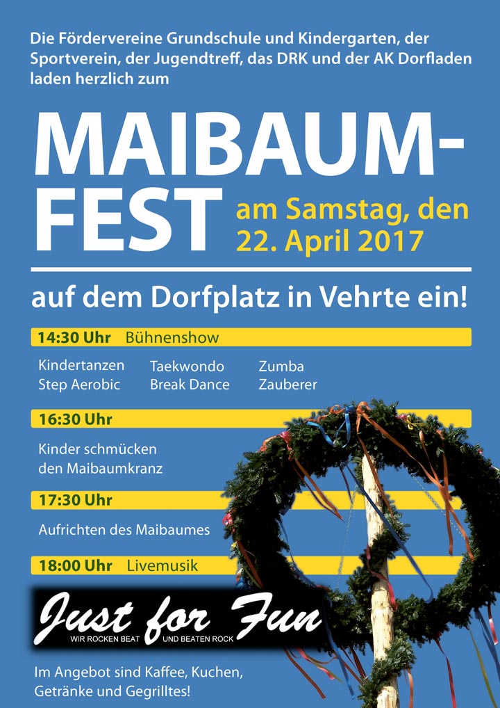 Maibaumfest 2017 / Vehrte